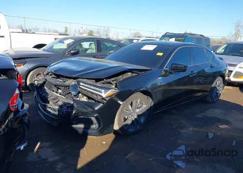 2021 Acura Tlx A-Spec Package z USA, uszkodzony, nr VIN 19UUB5F57MA016712